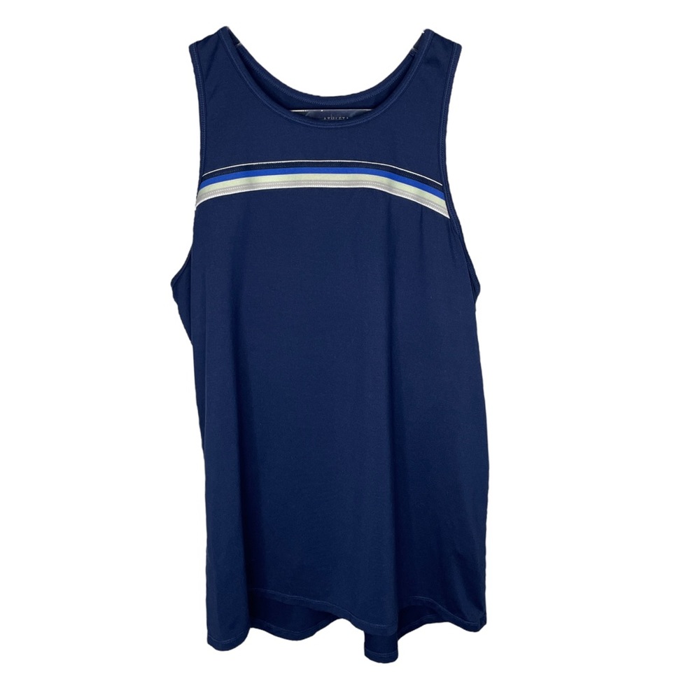 Athleta Girl Racerback Tank Top Navy Blue Girl's Size XXL/16